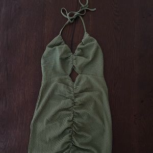Green Nasty Gal short dress